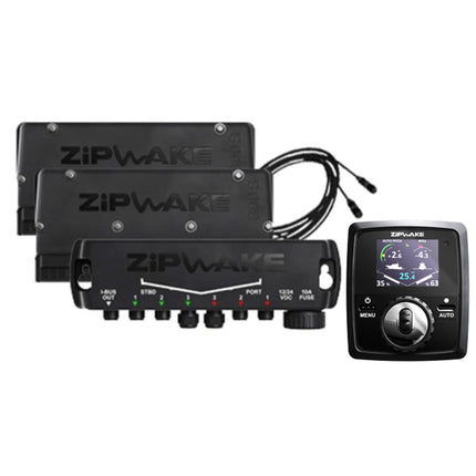 Zipwake serie 300S straight kit box trim system