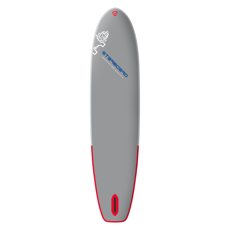 Starboard SUP 22/23 INFL. 11'2" X 31+" X 6" IGO DELUXE SC onderkant