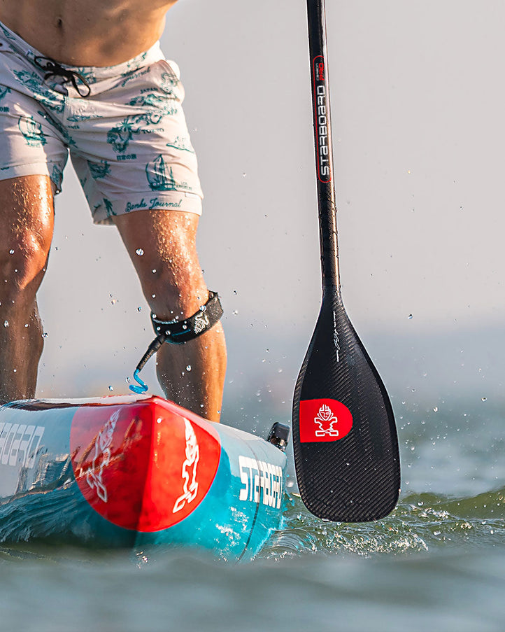 Starboard SUP Velocity Prepreg Carbon blad detail