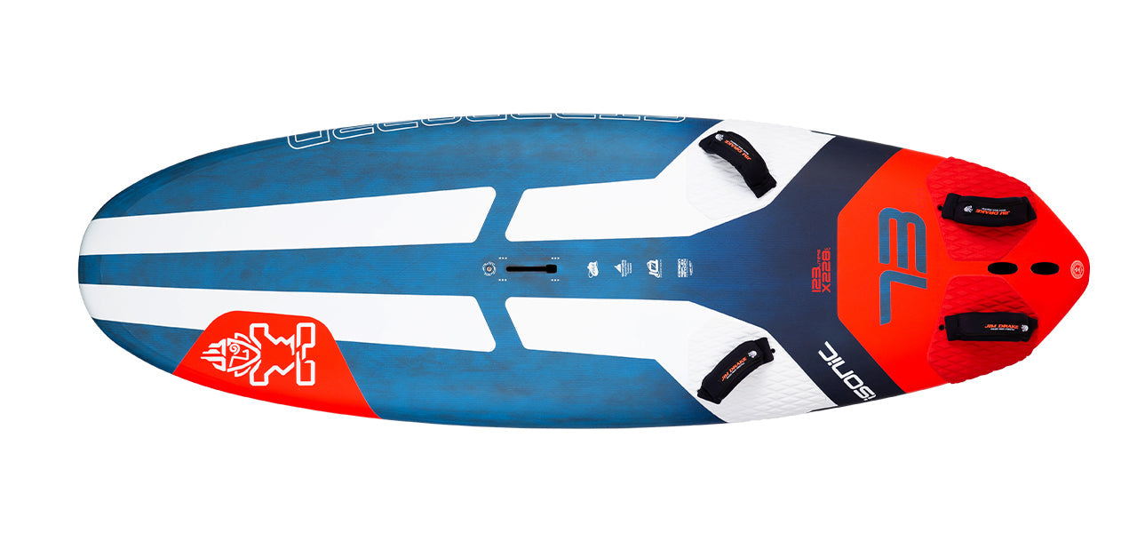Starboard iSonic CRS Carbon Race Sandwich constructie