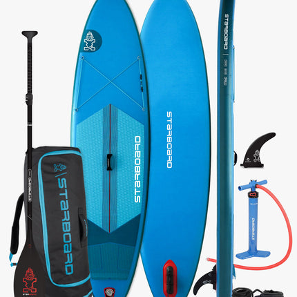 Starboard SUP Board Opblaasbaar iGO One 10'8 x 33 met Peddel