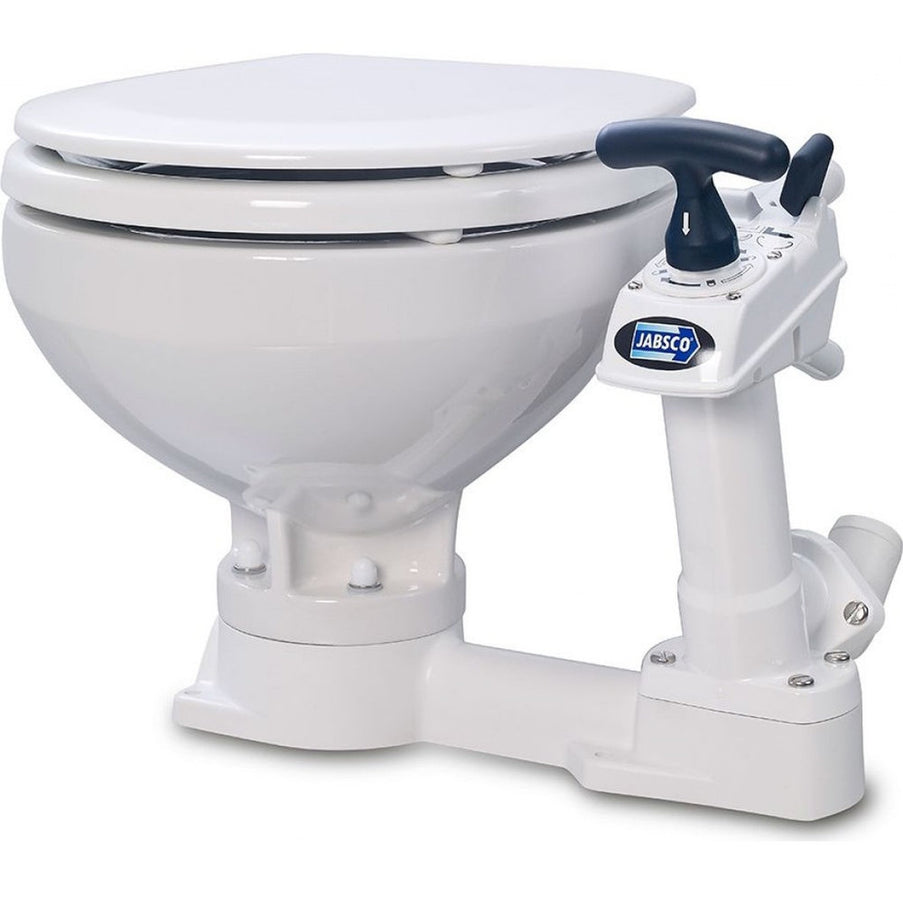 Jabsco Compact Toilet Boot Handpomp Kleine Pot