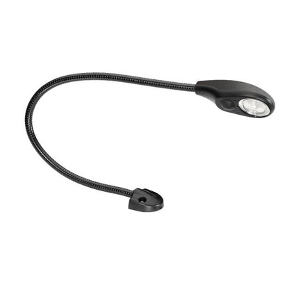 Hella Flexispot 400mm LED Leeslamp Sjouwersboot 12V - Zwart / Wit