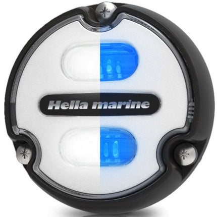 Hella Apelo A1 Onderwaterverlichting Blauw Wit LED 15W Zwart Lens Wit