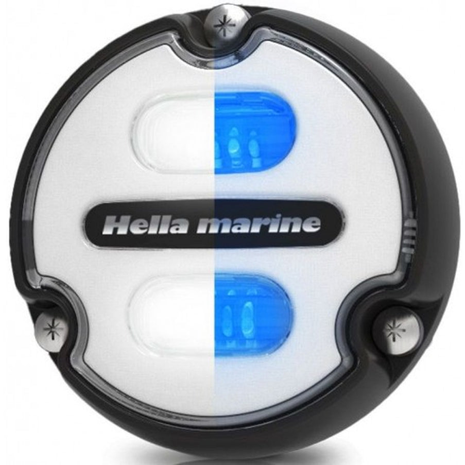 Hella Apelo A1 Onderwaterverlichting Blauw Wit LED 15W Zwart Lens Wit