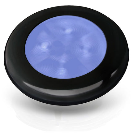 Hella Spot SlimLine Round LED 12V Blauw Zwart Boot
