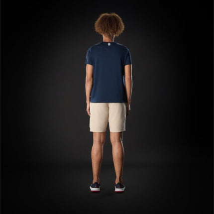 Musto T-Shirt Dames Evolution Crew Sunblock Donkerblauw
