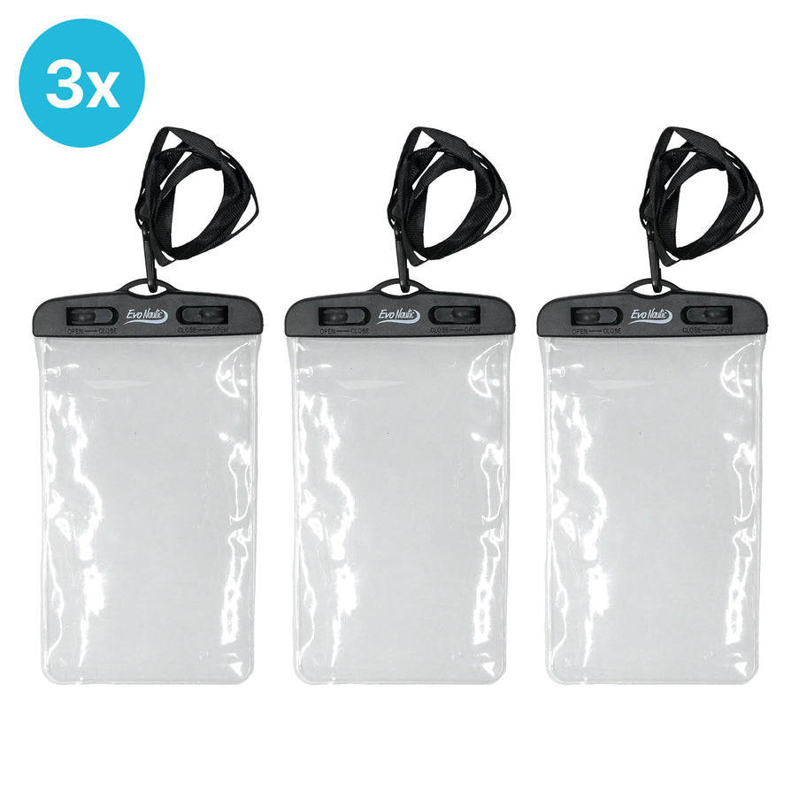 3 pcs EvoNautic Waterproof Phone Case