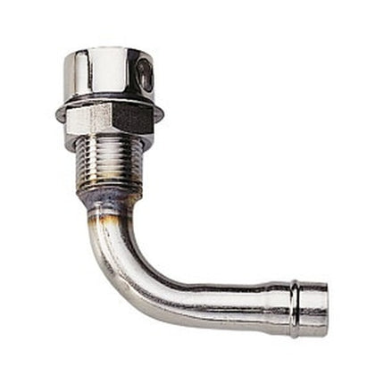 Hollex Ontluchtingsnippel RVS A4 Haaks Boot ø16mm