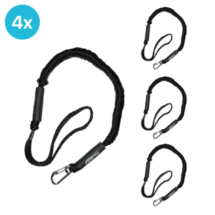 4 stuks EvoNautic Aanlegtouw Bungee 120-170 cm
