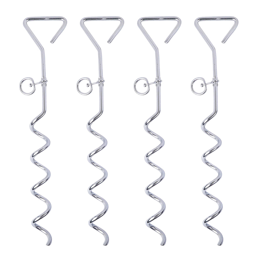 4 stuks EvoNautic Meerpen/Grondanker/Spit RVS 42 cm
