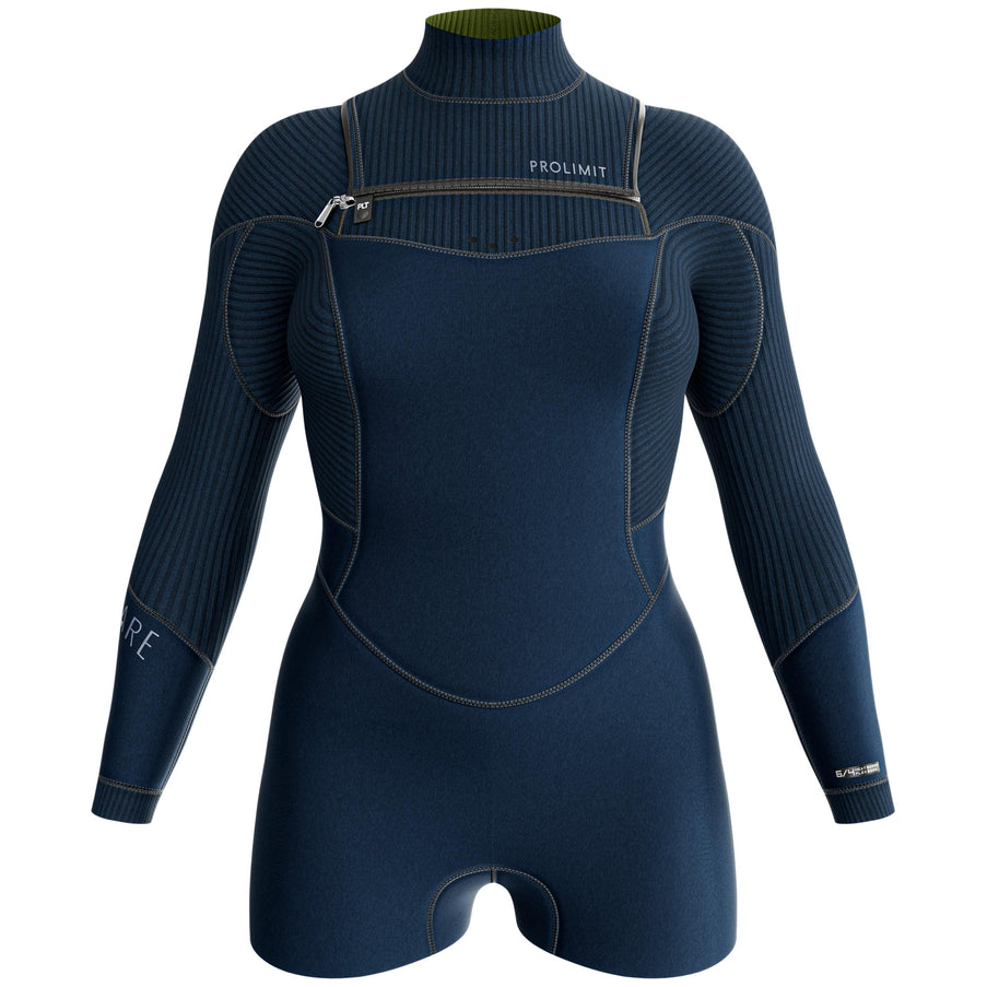Prolimit Shorty Dames Flare Sunset Freezip 3/2MM Blauw