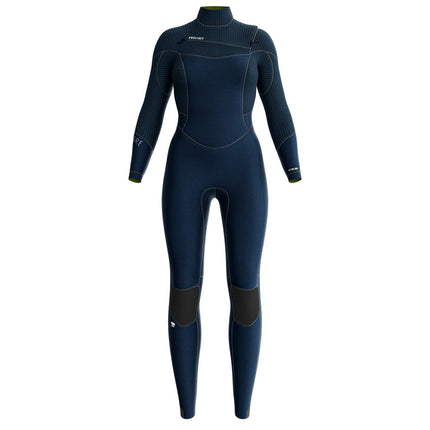 Prolimit Wetsuit Dames Flare Steamer Free-X 6/4MM Blauw