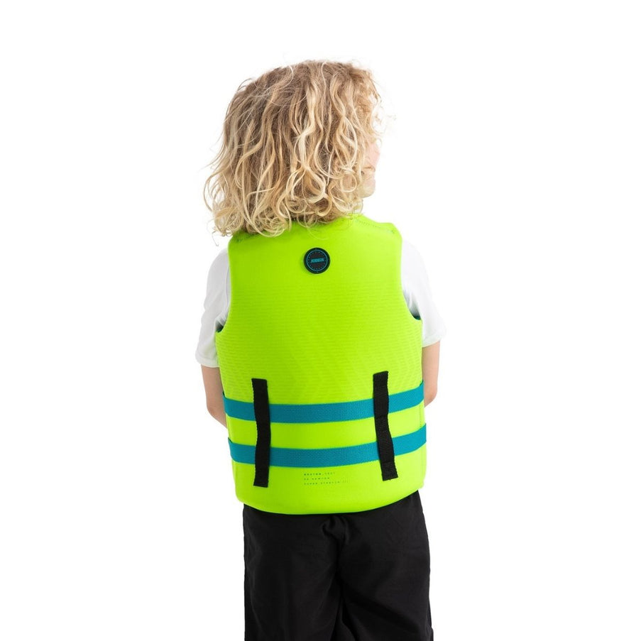 jobe-zwemvest-kind-neopreen-lime-achter