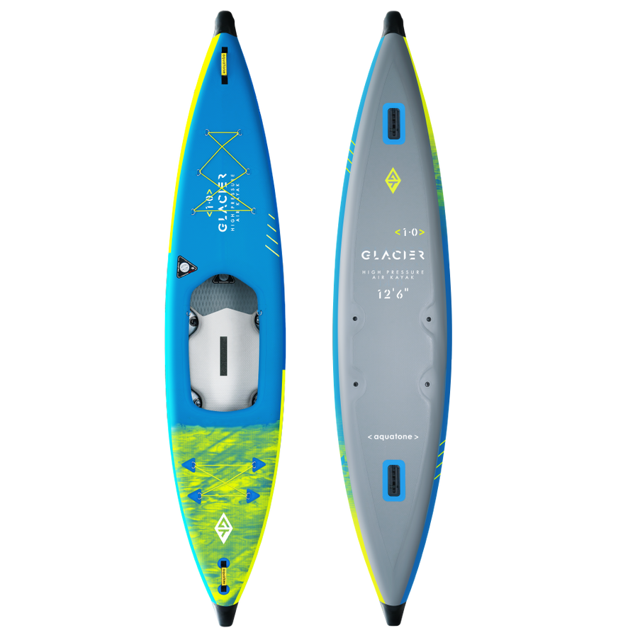 Aquatone Opblaasbare Kayak Glacier 12'6'' Package
