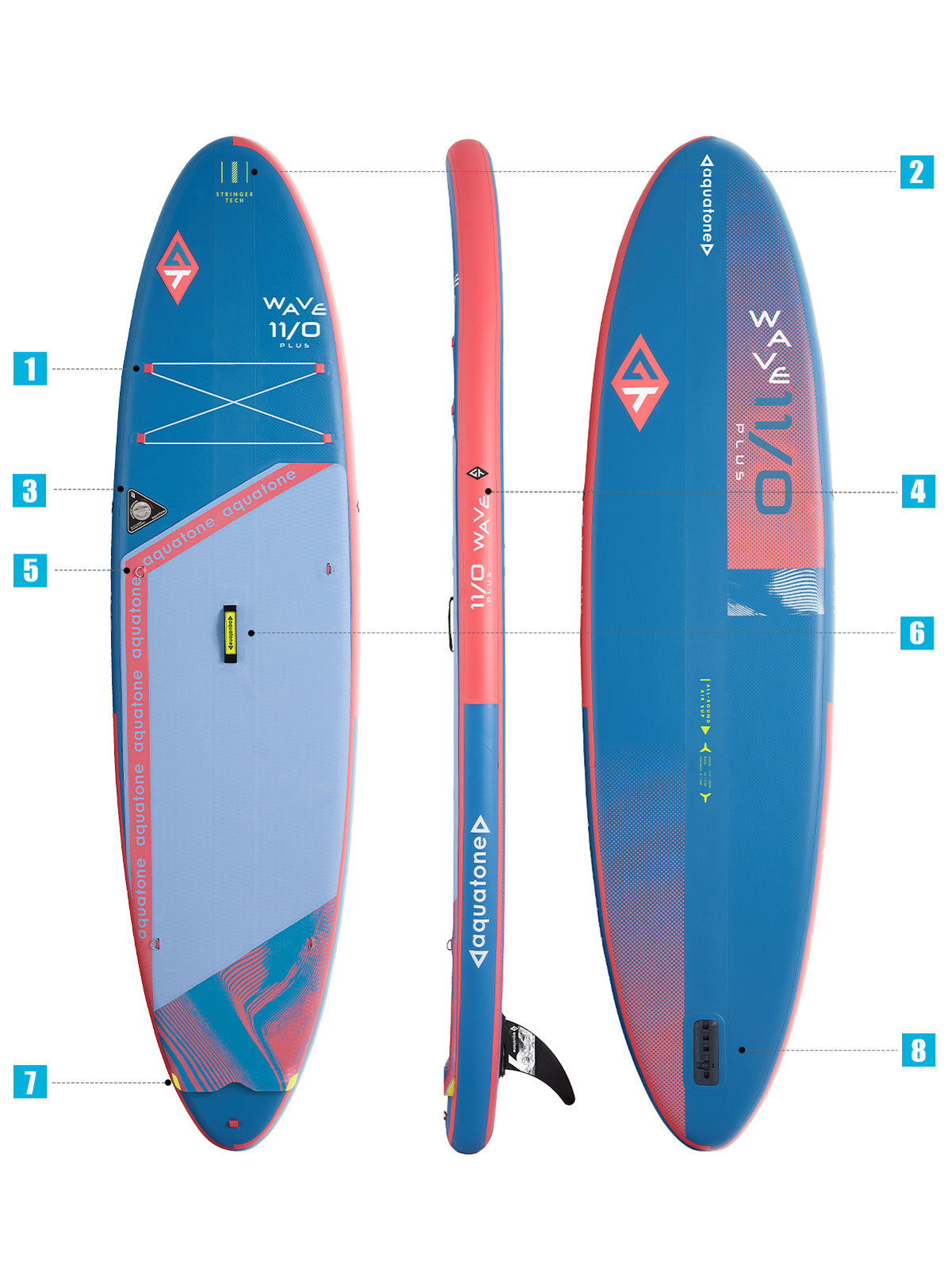 Aquatone Wave 11'0'' - Tech Details Specs