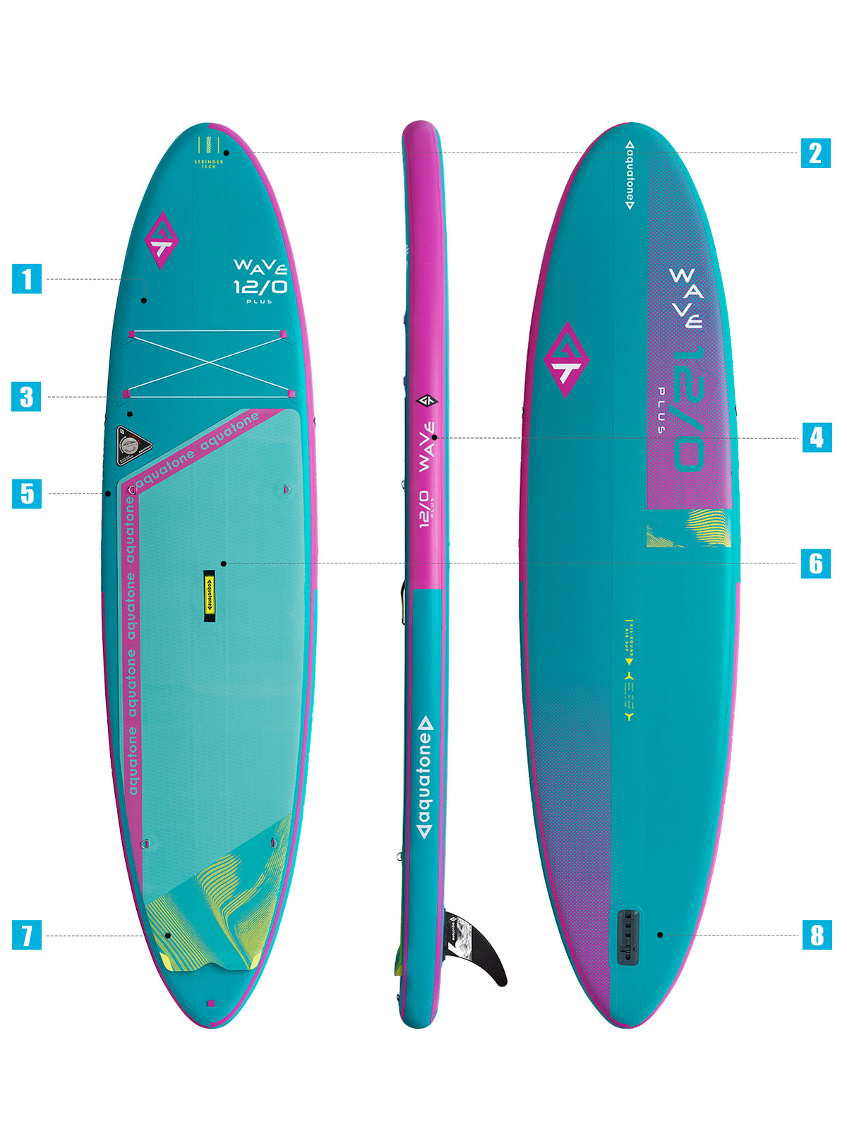 Aquatone Wave 12'0'' - Tech Details Specs