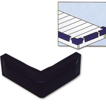 Majoni Scaffold Fender Jetty Corner 50 x 10 cm Dark Blue