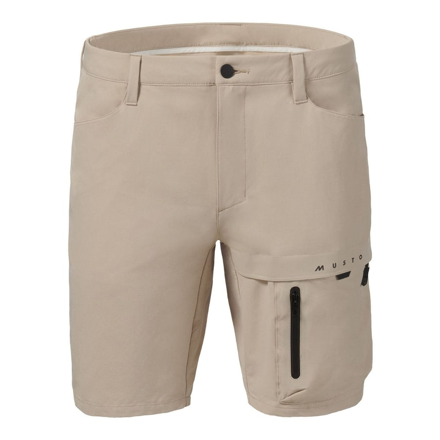 Musto Korte Broek Heren Evolution Deck Stretch Beige