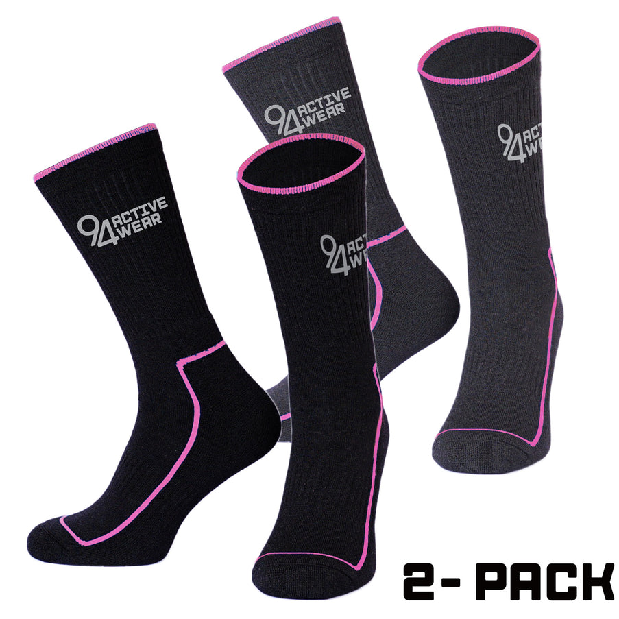 94activewear 94Activewear Thermosokken Merino Wol Dames 2-Paar