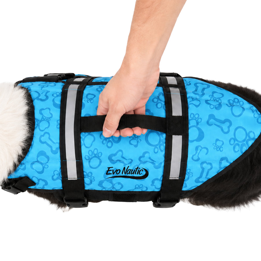 EvoNautic Honden Zwemvest Nylon Lichtblauw