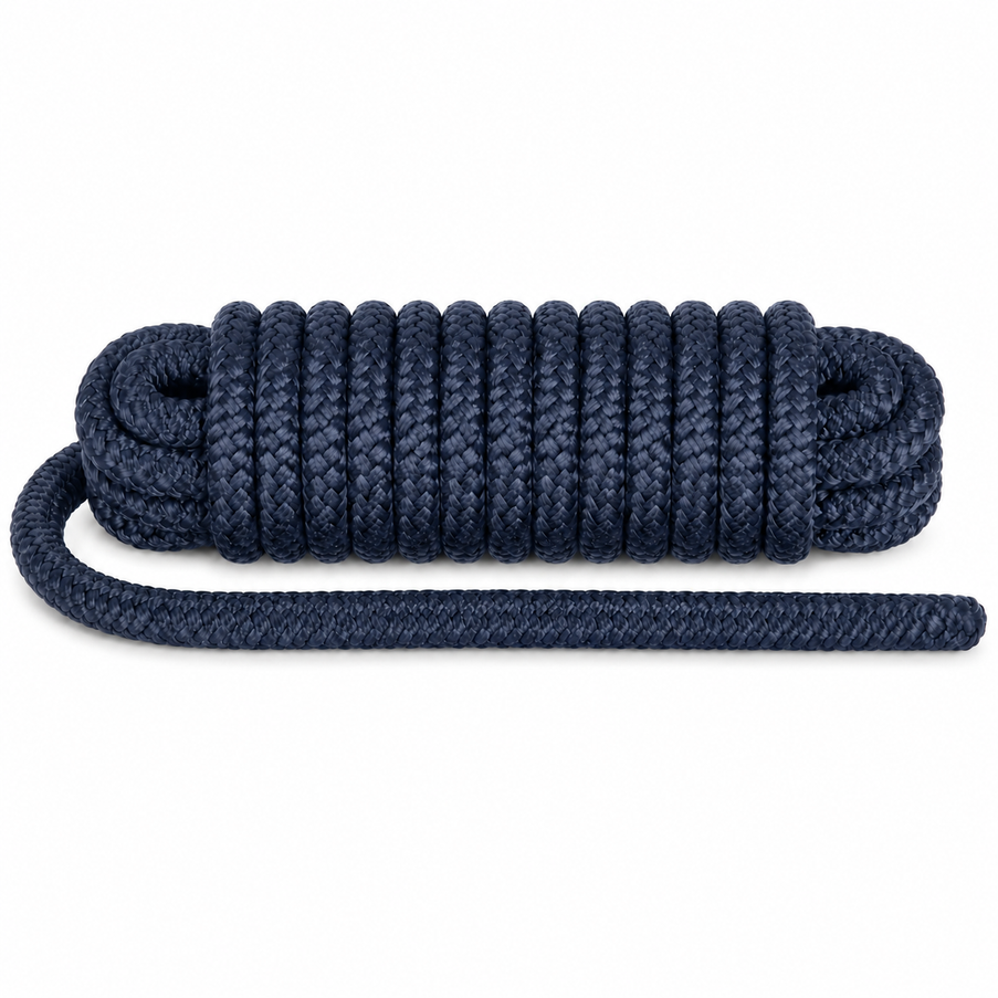 EvoNautic Landvast 12 mm 6 m 16-strengs Donkerblauw