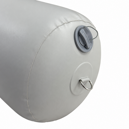 EvoNautic PVC Fender Stootwil 80 x 25 cm Lichtgrijs
