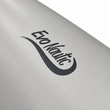 EvoNautic PVC Fender Stootwil 80 x 25 cm Lichtgrijs