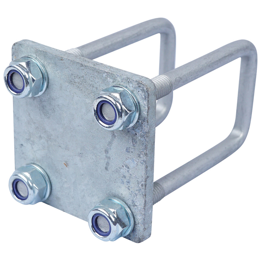 EvoNautic Stroppenplaat 80 x 80 mm + Stroppen 120 x 60 mm