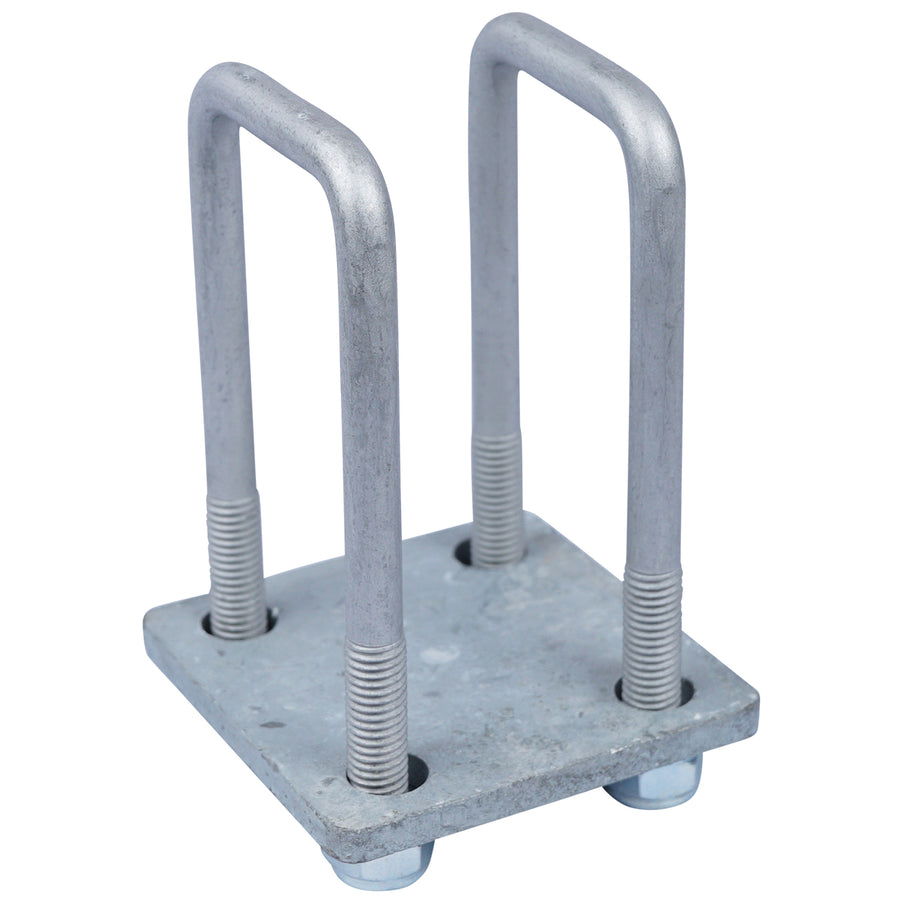 EvoNautic Stroppenplaat 80 x 80 mm + Stroppen 120 x 60 mm