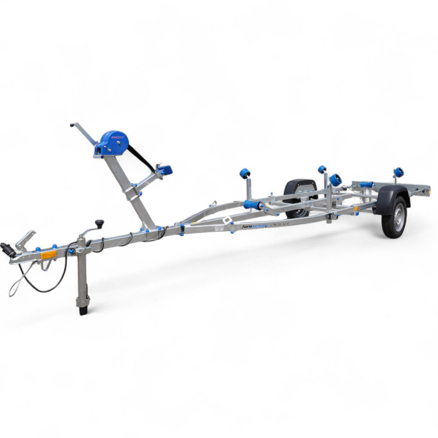 Faro Aqua 5.0 Boottrailer Rollen tot 5.20 m