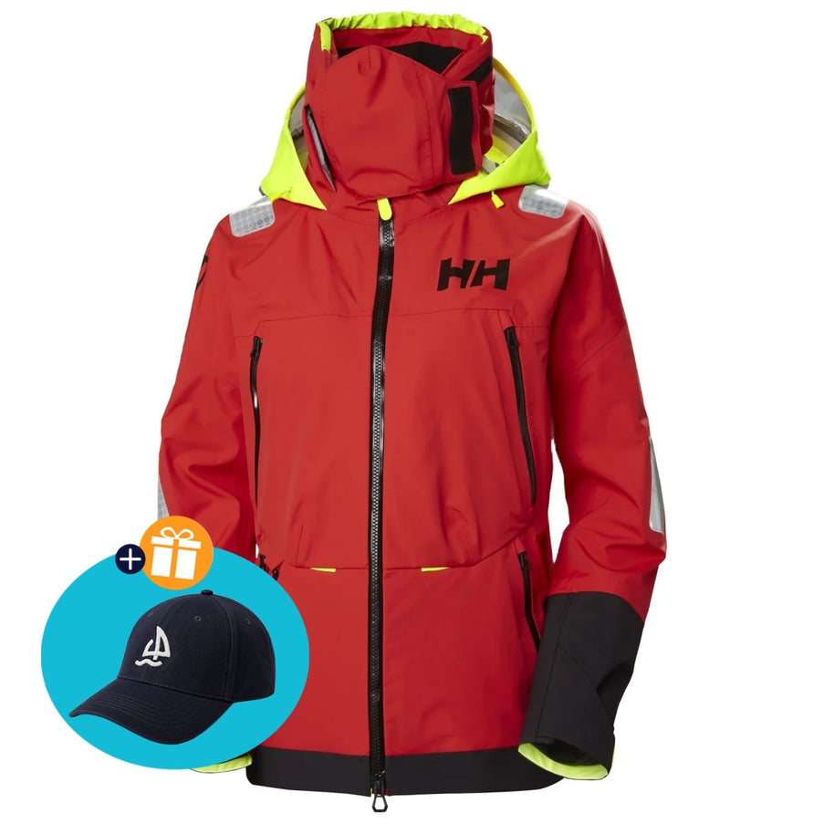 Helly Hansen Zeiljas Dames Aegir Race 2.0 Rood