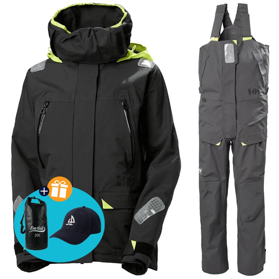 Helly Hansen Zeilpak Dames Skagen Zwart