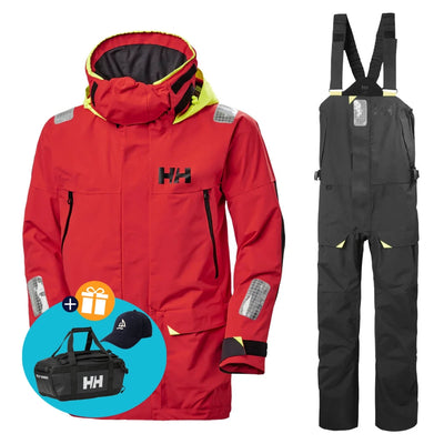 Helly Hansen Tuta da vela Uomo Skagen Rosso/Nero