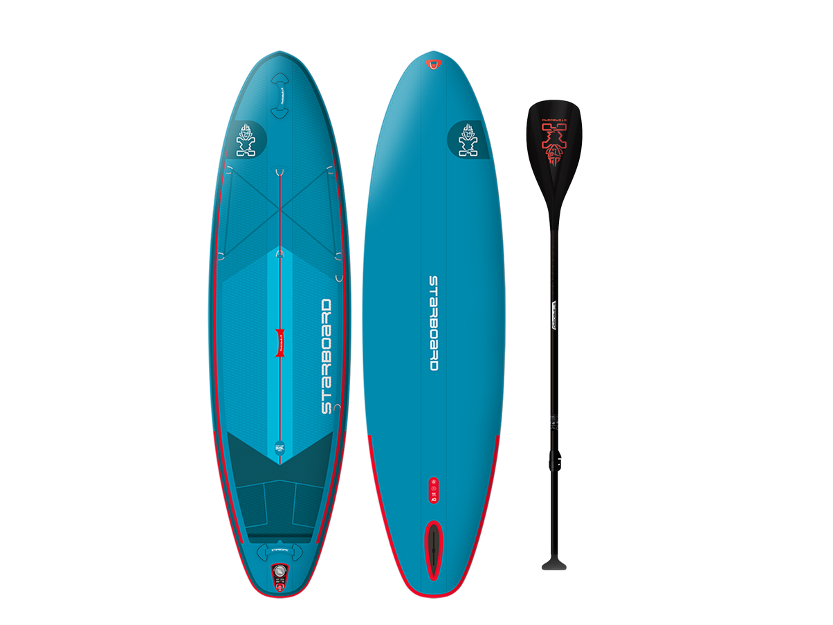 Starboard SUP 24/25 INFL. 10'8" X 33" X 6" IGO DELUXE LITE WITH PADDLE