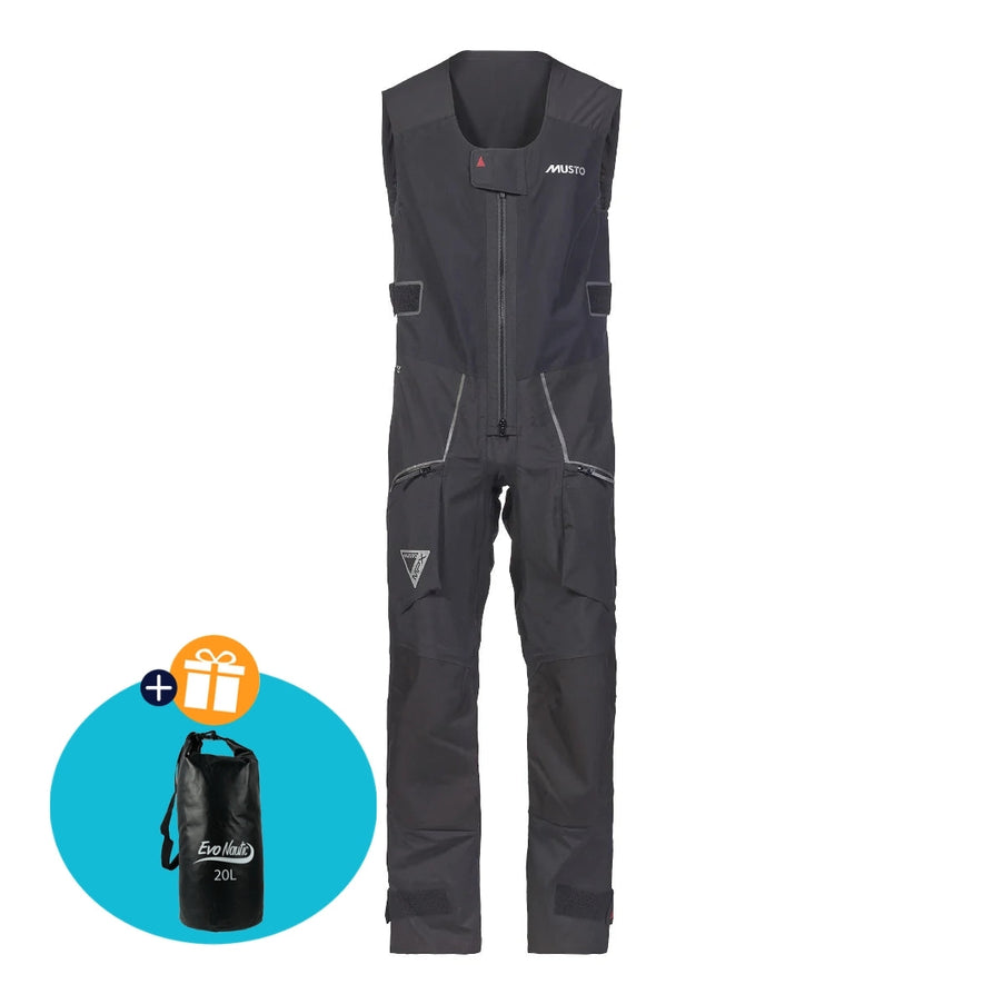 Musto Zeilbroek Salopette MPX Gore-Tex Pro Race 2.0 Zwart