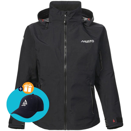 Musto Zeiljas Dames LPX Gore-Tex Zwart