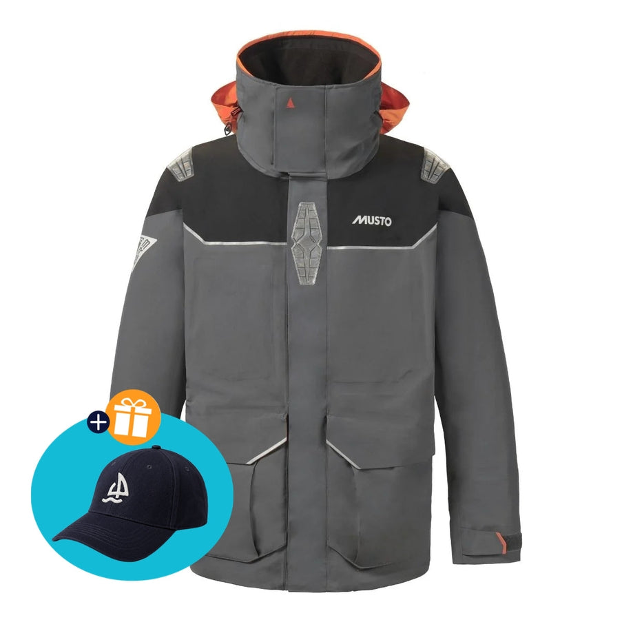 Musto Zeiljas Heren BR3 Pertex Offshore Grijs