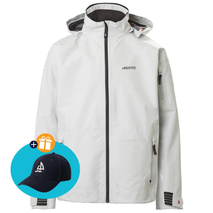Musto Zeiljas Heren LPX Gore-Tex Lichtgrijs