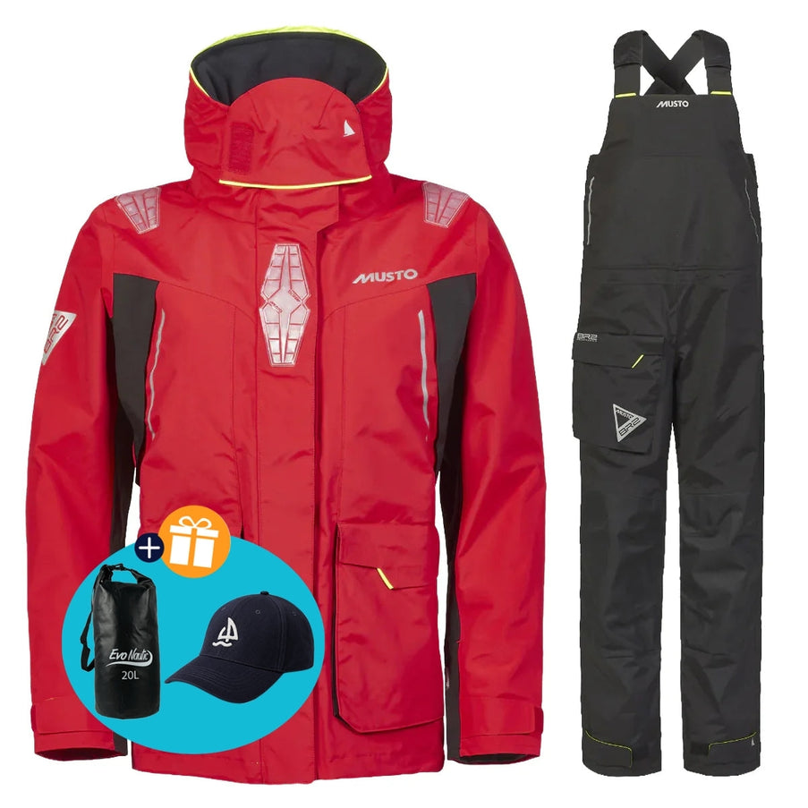 Musto Zeilpak Dames BR2 Offshore Rood/Zwart