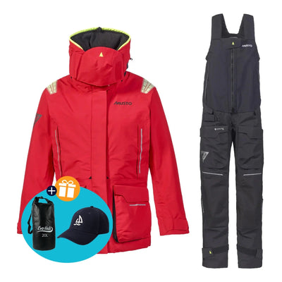 Musto Zeilpak Dames MPX Offshore Rood/Zwart