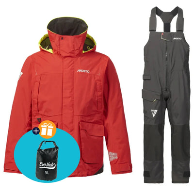 Musto Zeilpak Heren BR1 Channel Rood/Zwart