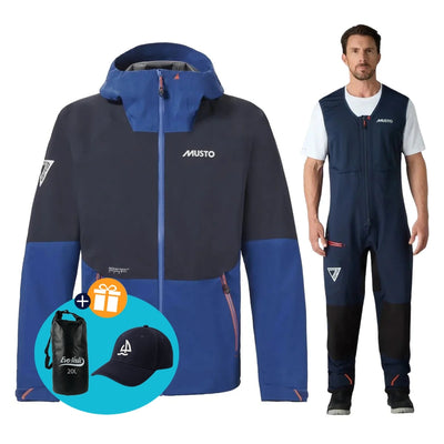 Musto Tuta da vela Uomo BR3 Sport Offshore Blu/Nero