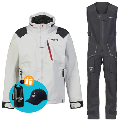 Musto Zeilpak Heren MPX Race Lichtgrijs/Zwart