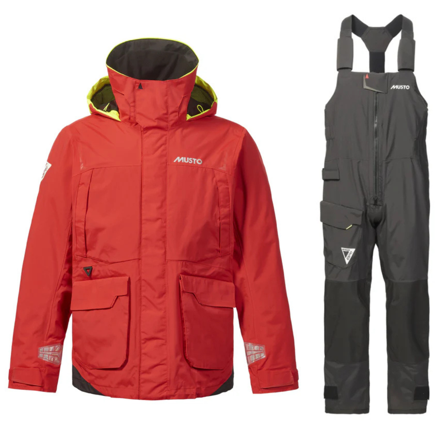 Musto Zeilpak Heren BR1 Channel Rood/Zwart