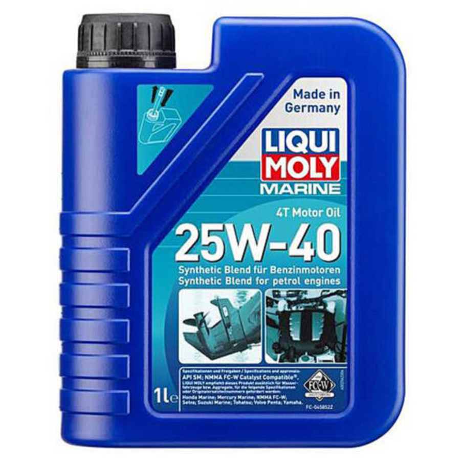 Liqui Moly 4-takt Buitenboordmotor Olie 25W-40 1L