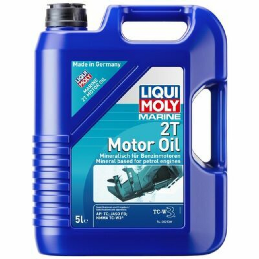 Liqui Moly 2-takt Buitenboordmotor Olie TC-W3 5L