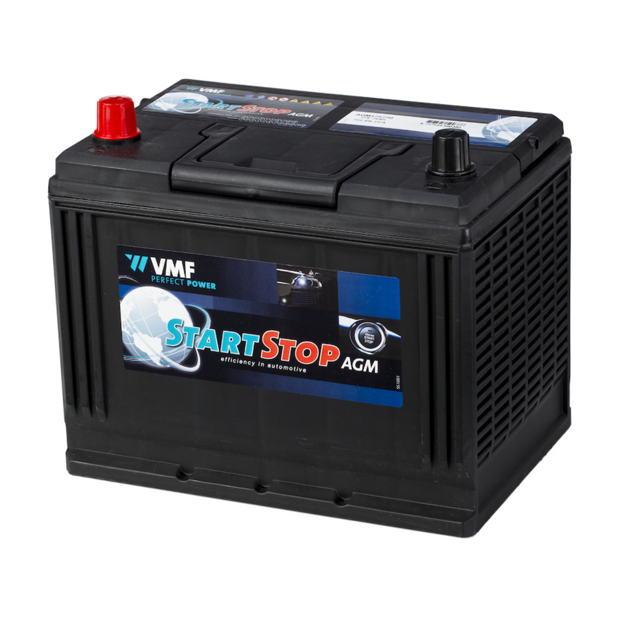 VMF Sportline AGM Accu Dual Purpose 12V 75Ah