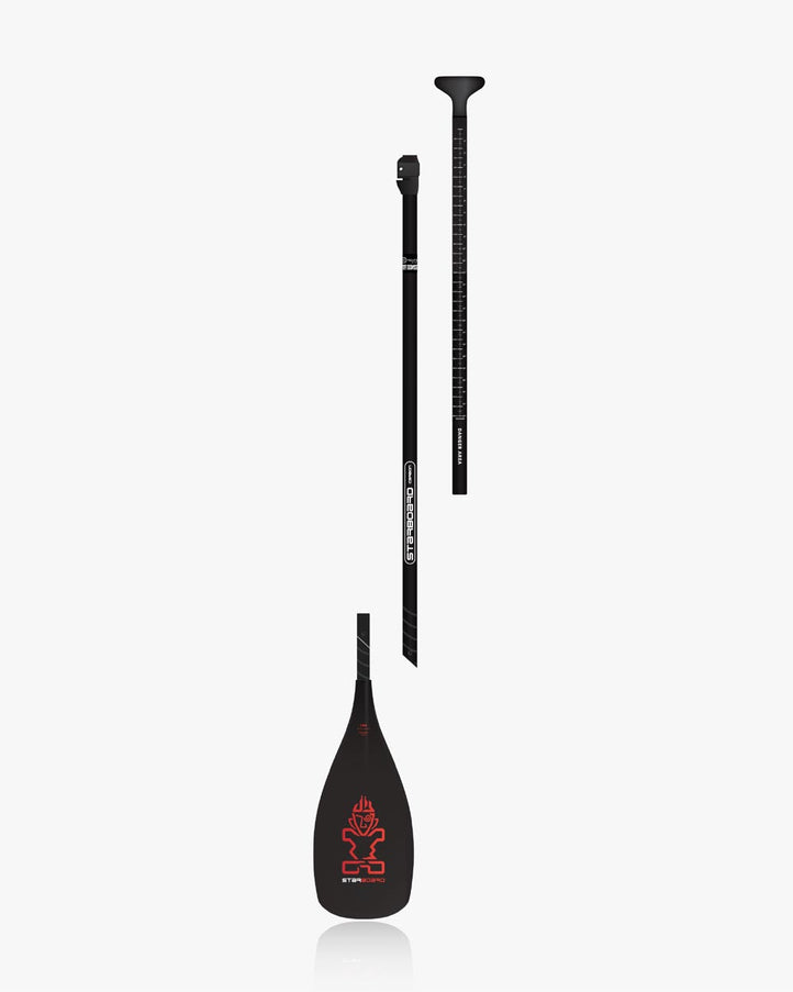 Starboard SUP Peddel Lima Tufskin 3-Delig Carbon