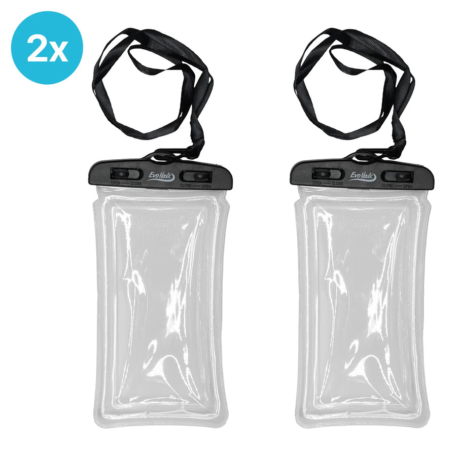2 pcs EvoNautic Waterproof and Floating Phone Case